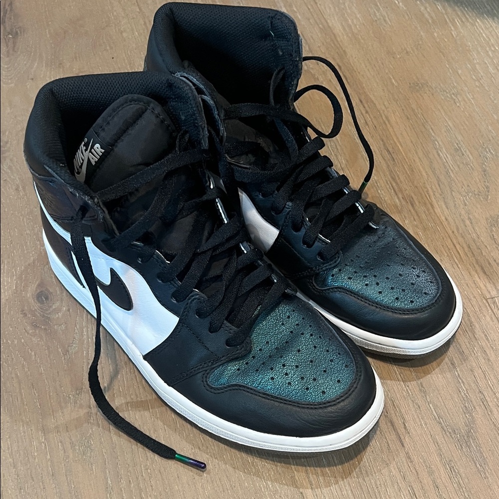 Nike Men's Air Jordan Retro 1 All Star Game chameleon iridescent Sneakers 9.5